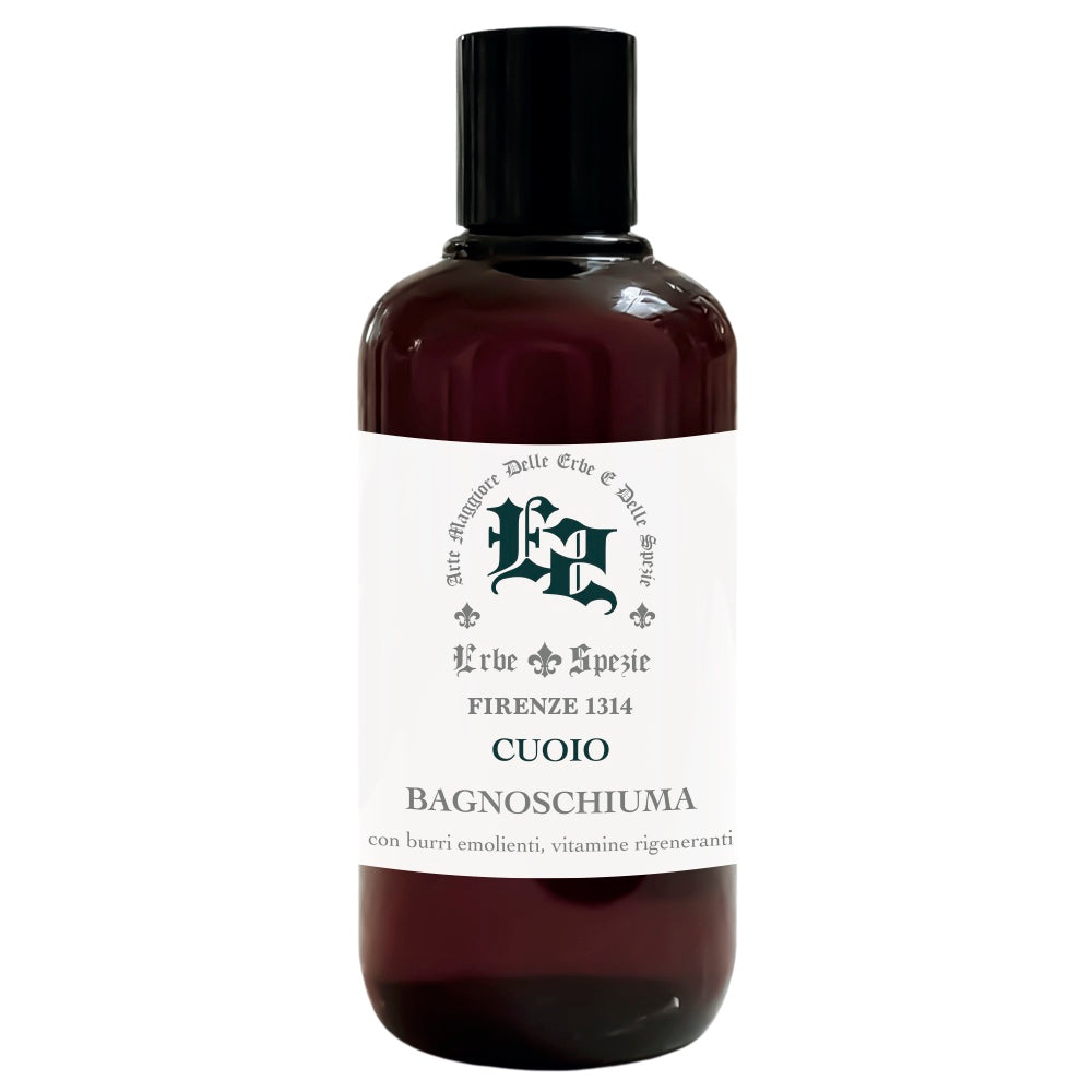 Bagnoschiuma Cuoio Erbe Spezie
