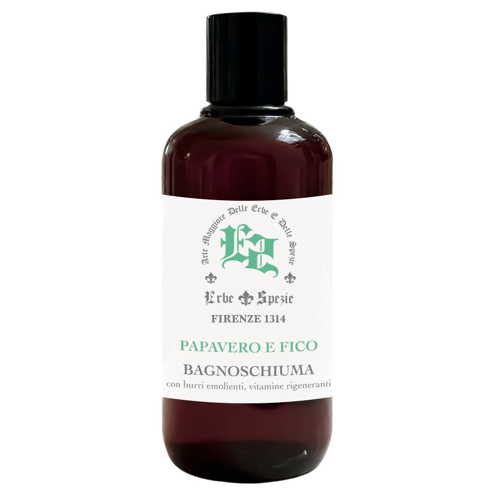 Bagnoschiuma Papavero e Fico Erbe Spezie