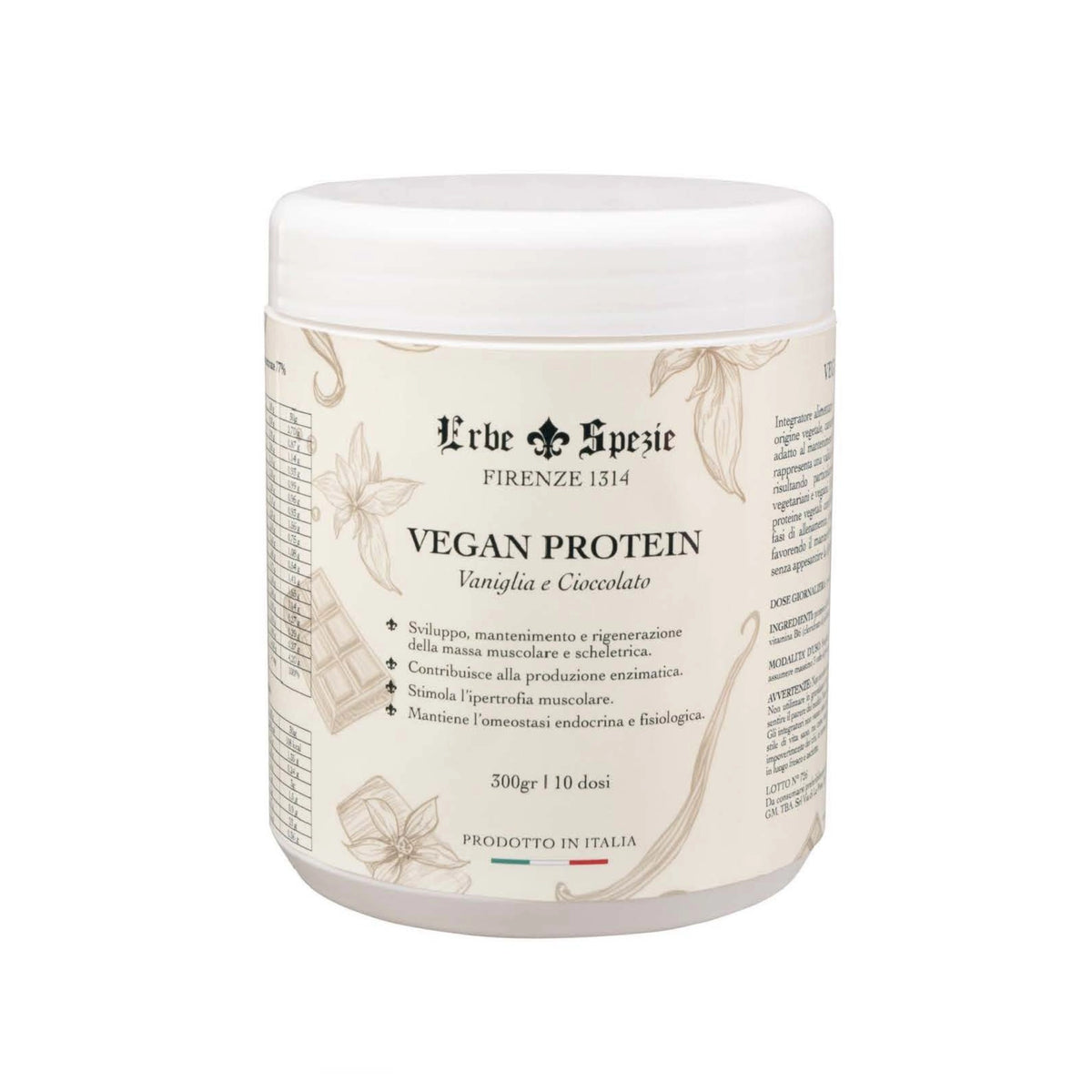 VEGAN PROTEIN VANIGLIA E CIOCCOLATO