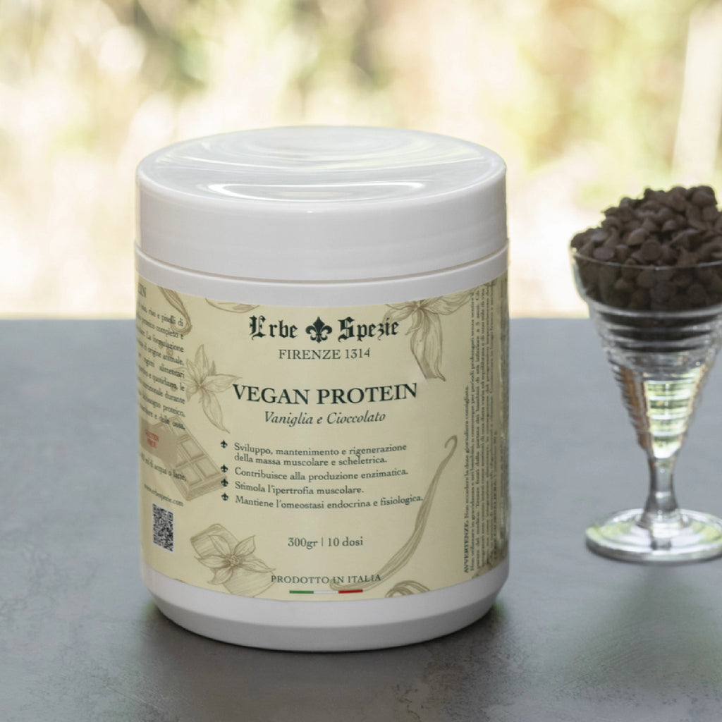 VEGAN PROTEIN VANIGLIA E CIOCCOLATO