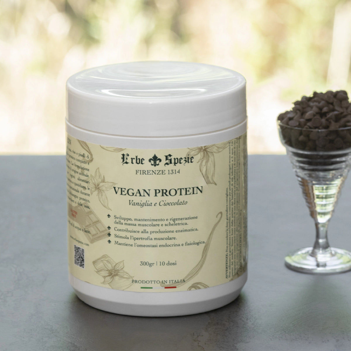 VEGAN PROTEIN VANIGLIA E CIOCCOLATO