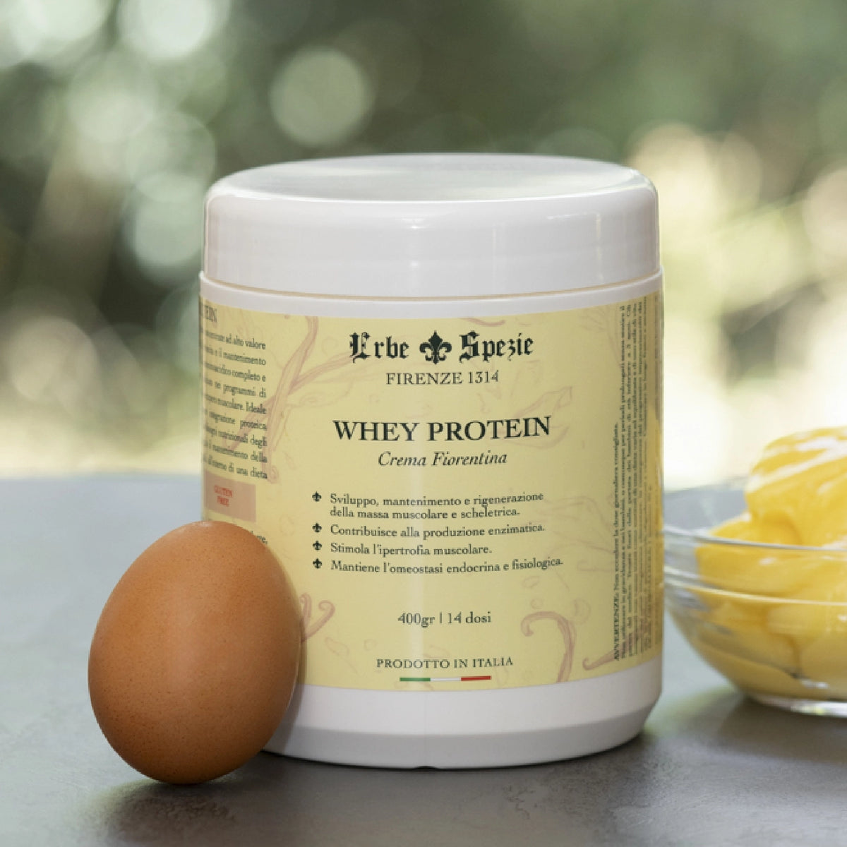 WHEY PROTEIN CREMA FIORENTINA