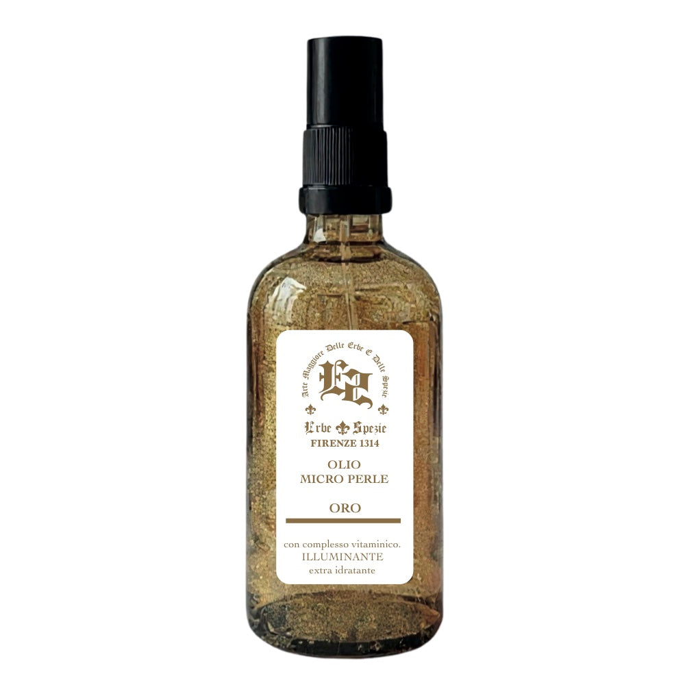 Olio Micro Perle Oro Erbe Spezie