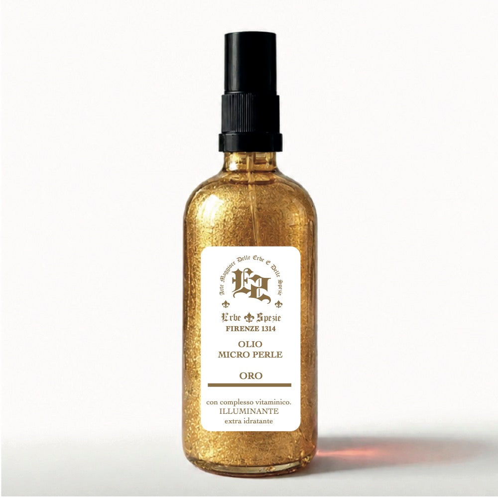 OLIO ILLUMINANTE CON MICRO-PERLE ORO