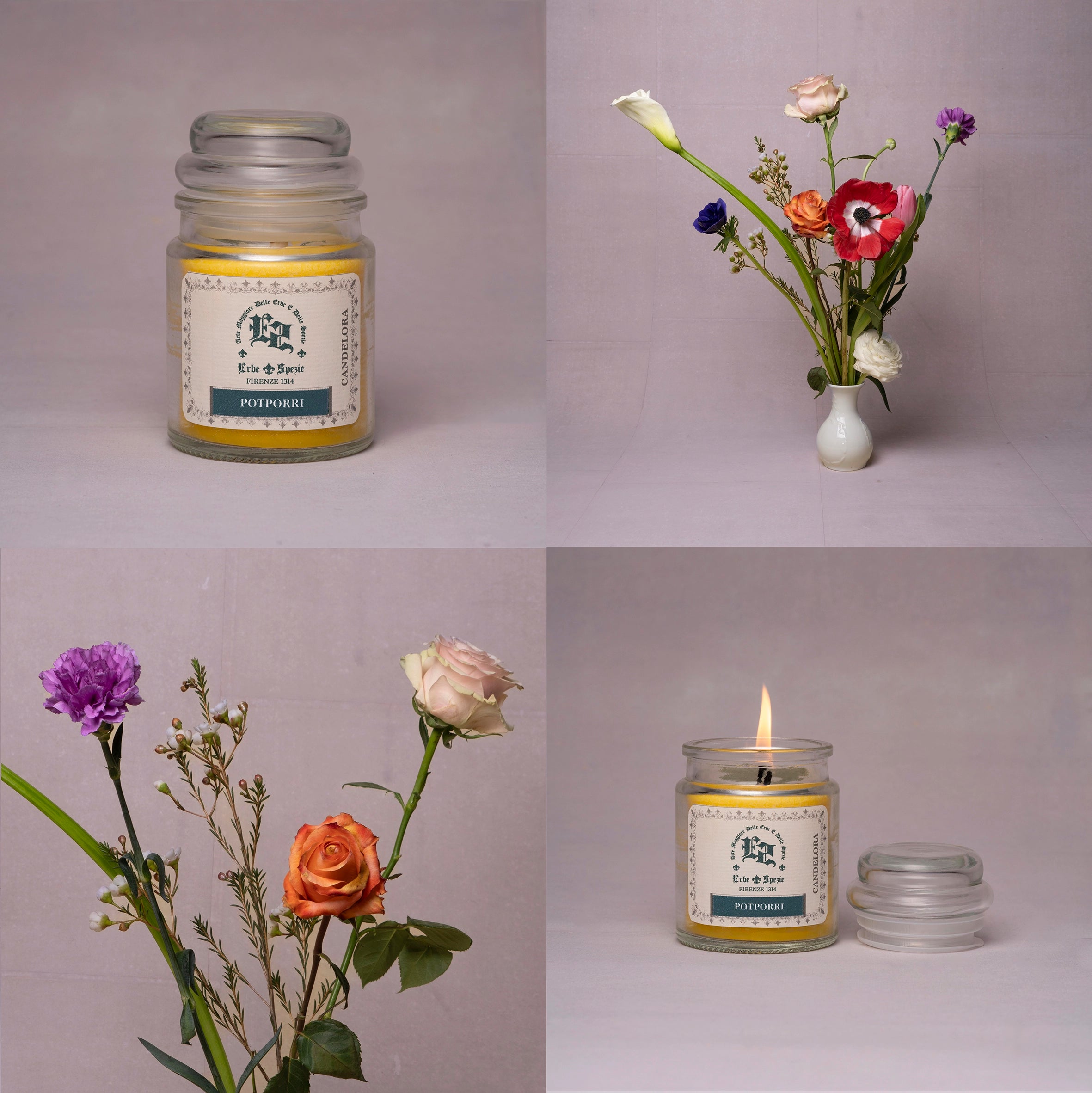 POTPOURRI SCENTED CANDLE