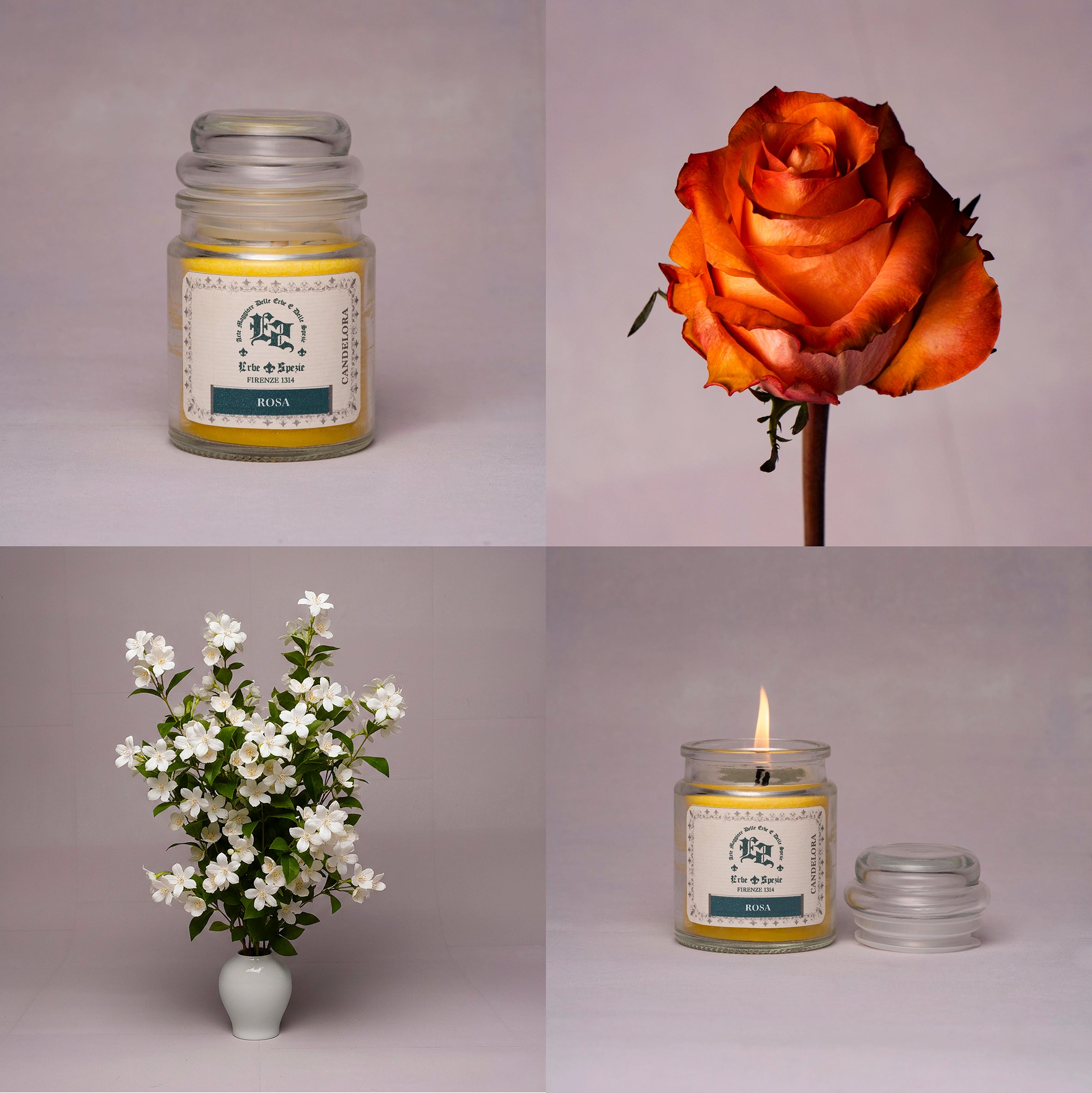 ROSE SCENTED CANDLE